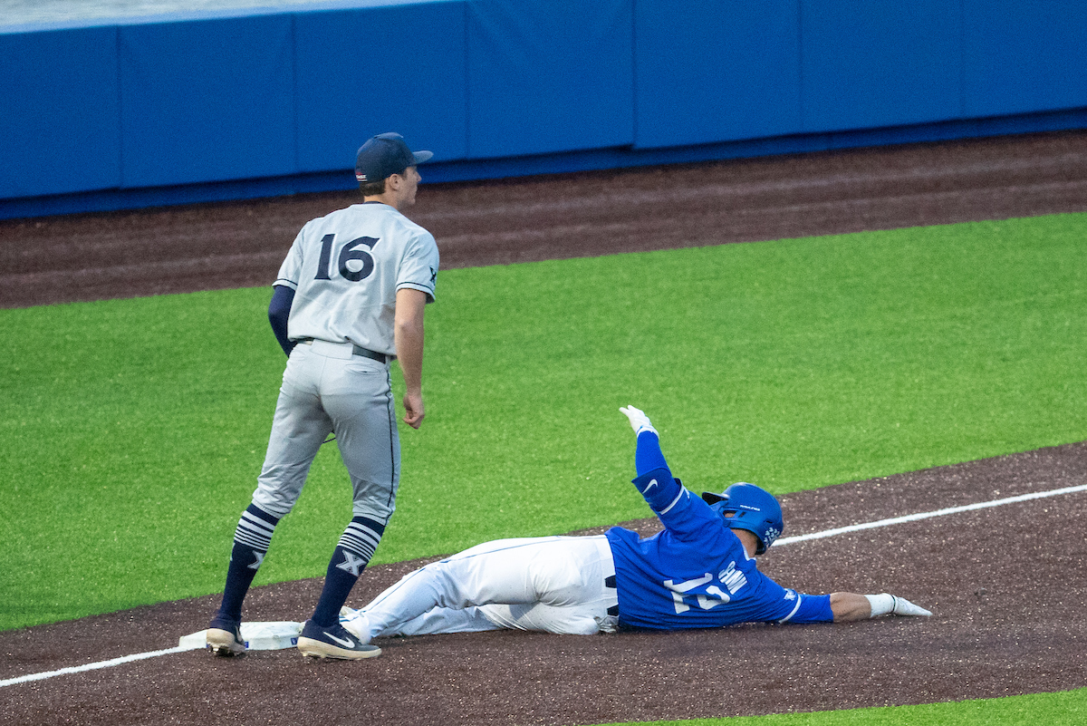 Kentucky Wildcats Ryan Shinn (12)

Kentucky baseball defeats Xavier 16-3.

Photo by Mark Mahan | UK Athletics