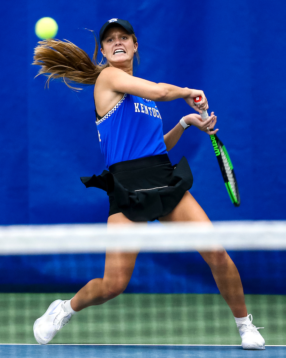 Ellie Eades.

Kentucky falls to Florida 4-2.

Photo by Eddie Justice | UK Athletics
