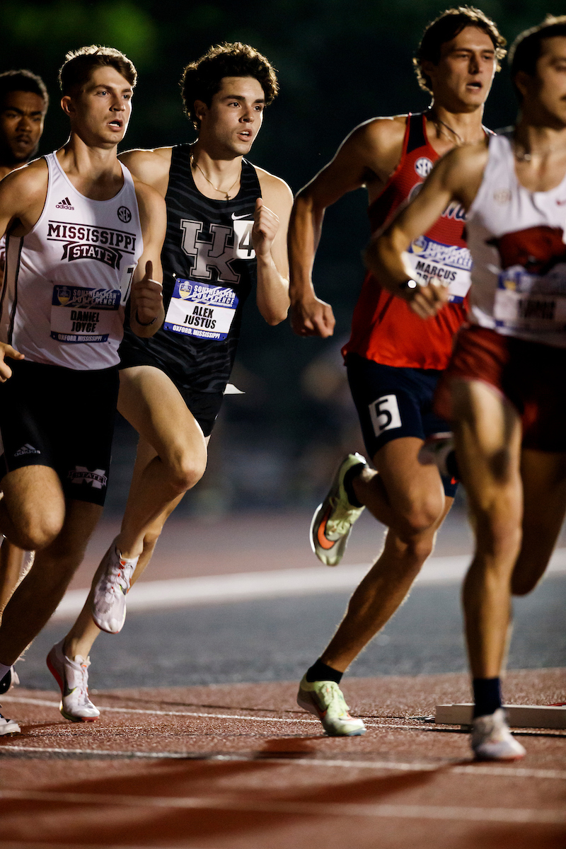 Alex Justus.

SEC Outdoor Track and Field Championships Day 1.

Photo by Elliott Hess | UK Athletics