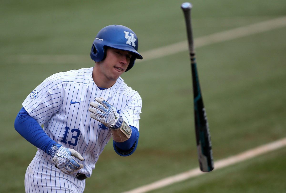 Kole Cottam

The University of Kentucky baseball team beat Texas Tech 11-6 on Saturday, March 10, 2018, in Lexington?s Cliff Hagan Stadium.

Barry Westerman | UK Athletics
