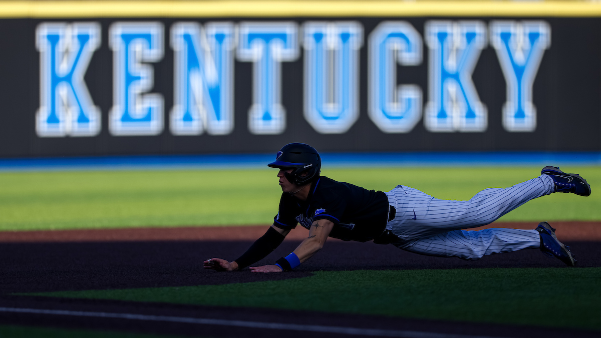 Walk This Way: Baseball Cats Score in Various Ways in Win Over Miami