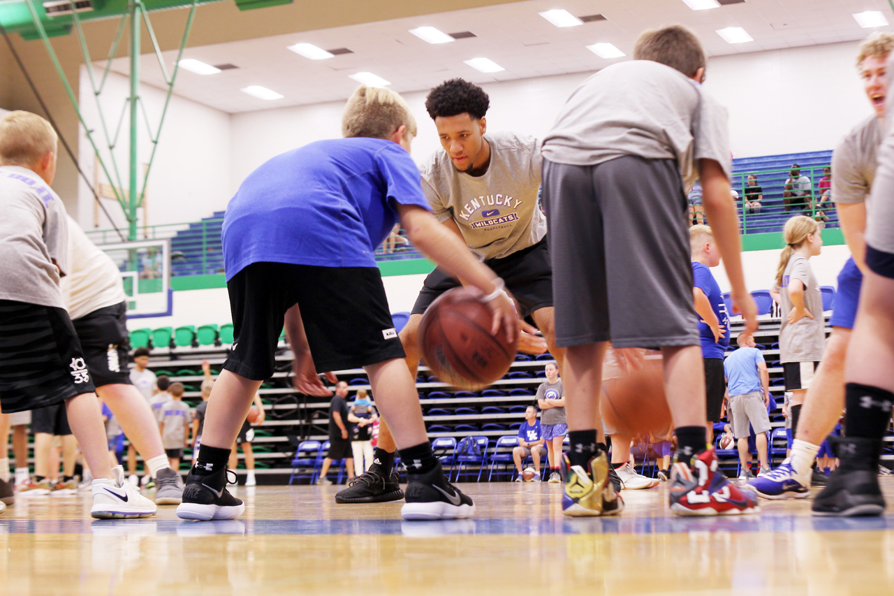 EJ Montgomery.

UK men's basketball Satellite Camp hosted at North Laurel High School in London, Ky., on June 5, 2018.

Photo by Quinlan Ulysses Foster I UK Athletics