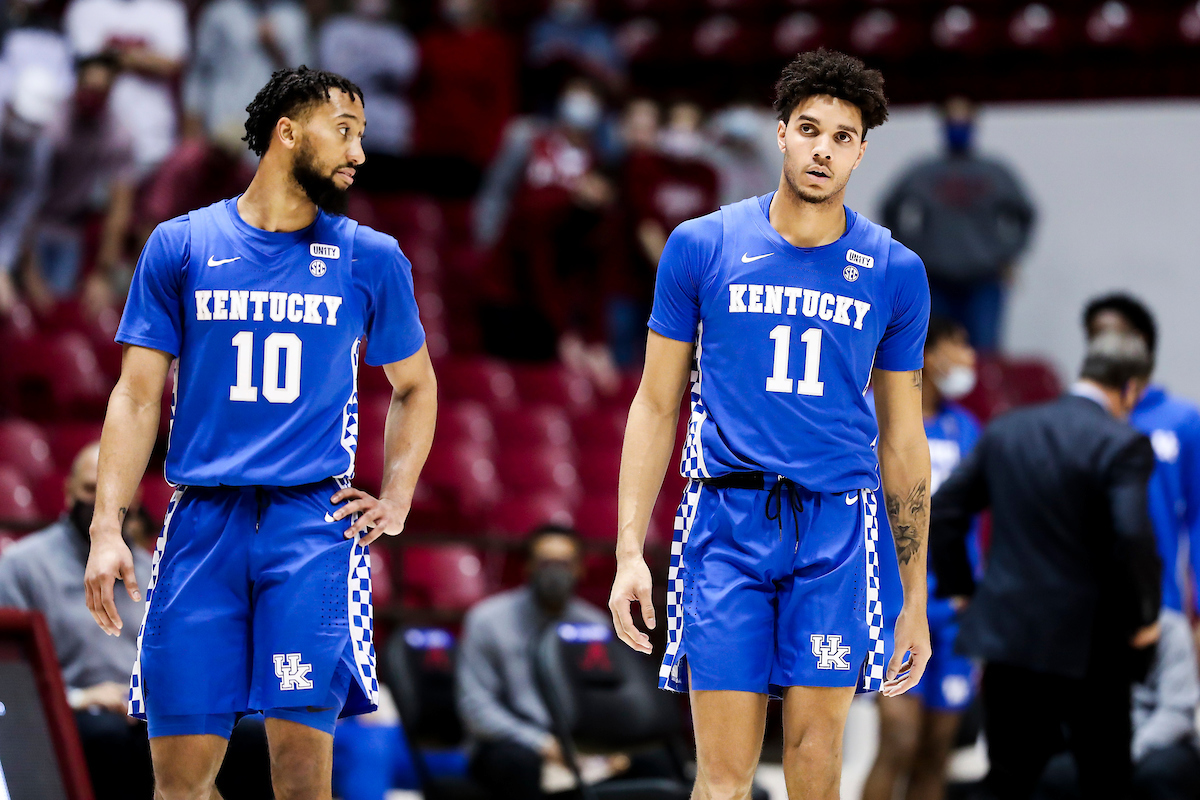 Davion Mintz. Dontaie Allen.

Kentucky loses to Alabama, 70-59.

Photo by Chet White | UK Athletics