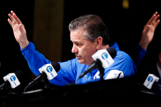 John Calipari.

Practice and pressers. 

Photo by Chet White | UK Athletics