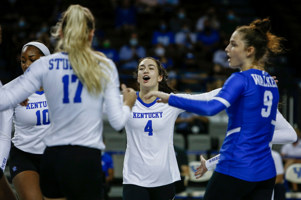 Emma Grome.

Kentucky loses to Creighton 0 - 3.

Photo by Sarah Caputi | UK Athletics