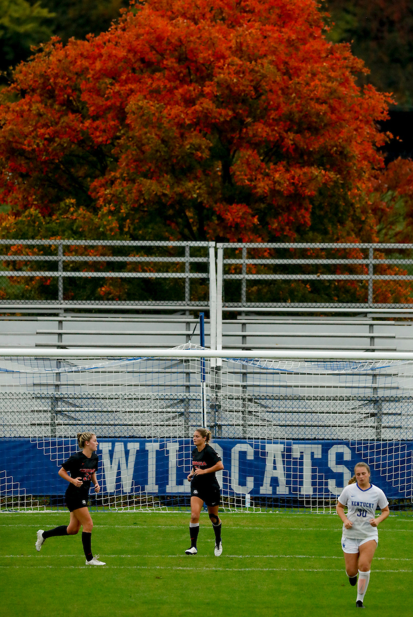 Jordyn Rhodes.

UK women’s soccer tied Georgia 1-1 in double OT on Sunday, October 11, 2020, at The Bell in Lexington, Ky.

Photo by Chet White | UK Athletics