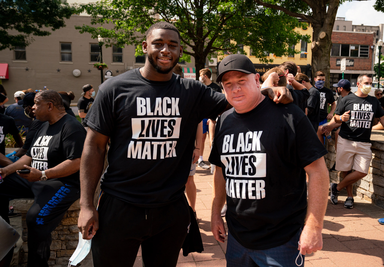 Josh Paschal, Mark Stoops.