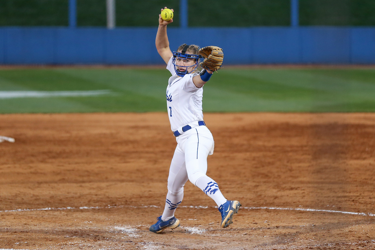 Autumn Humes.

Kentucky loses to Georgia 5 - 2.

Photo by Sarah Caputi | UK Athletics
