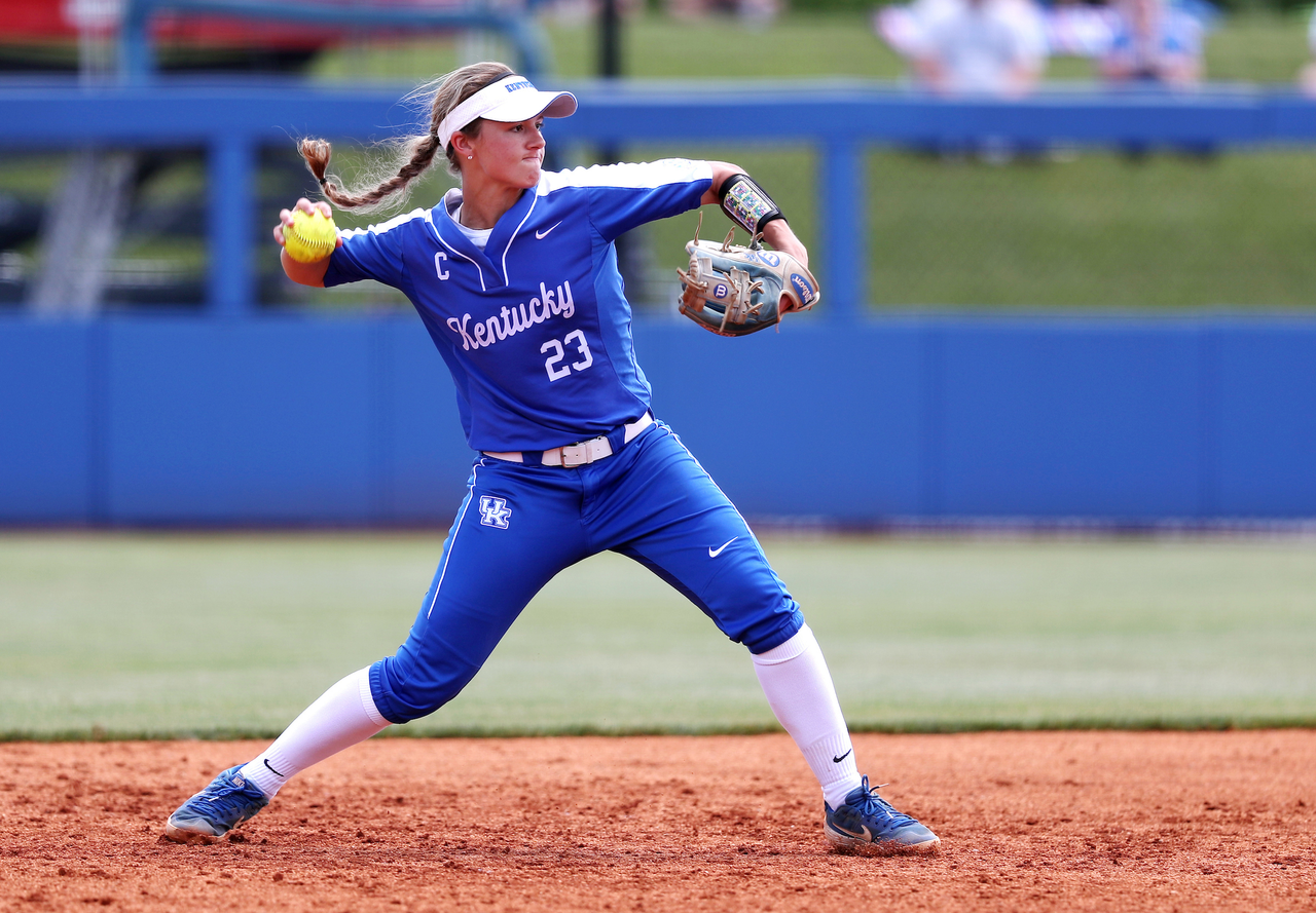 Katie Reed

Softball beat Virginia Tech 8-1 in the second game of the NCAA Regional Tournament.

Photo by Britney Howard | UK Athletics