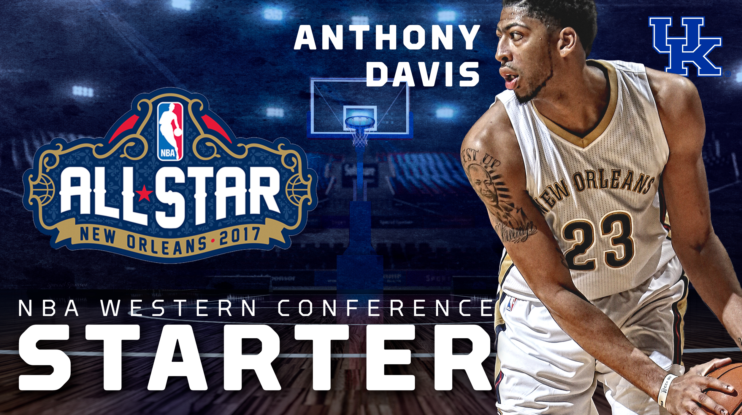 Anthony Davis Voted to the NBA All-Star Game as a Starter