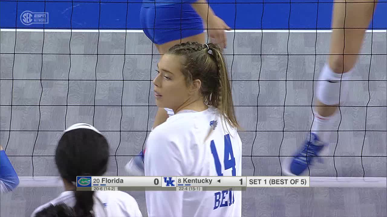 VB: Kentucky 3, Florida 0