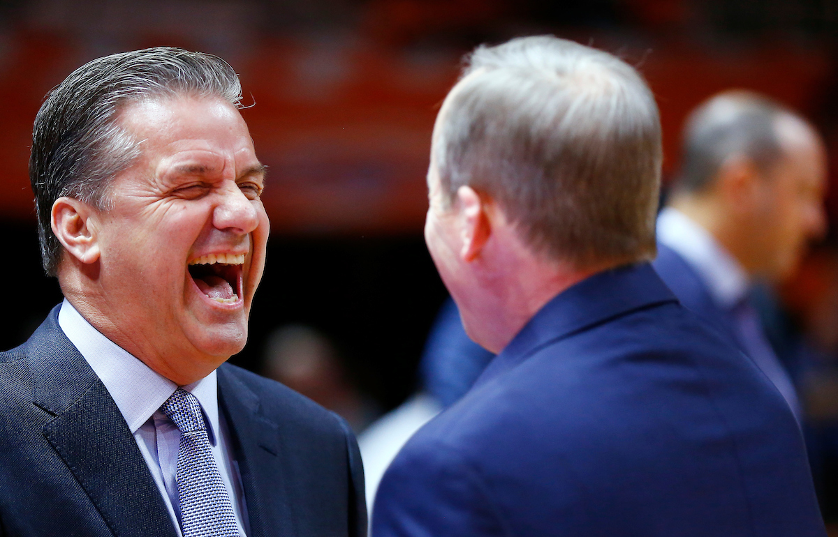 John Calipari.

The University of Kentucky men's basketball team falls to Tennessee 76-65 on Saturday, January 6, 2018, at Thompson-Boling Arena in Knoxville, TN.

Photo by Chet White | UK Athletics