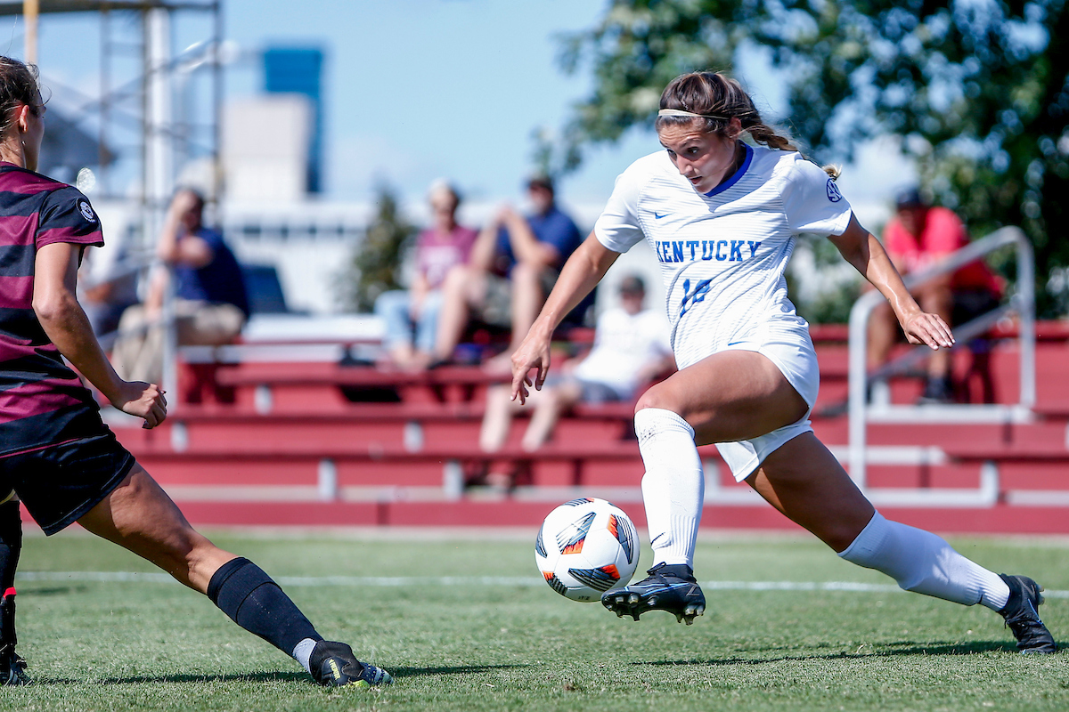 Gretchen Mills.

Kentucky beats Eastern Kentucky University 6 - 0.

Photo by Sarah Caputi | UK Athletics