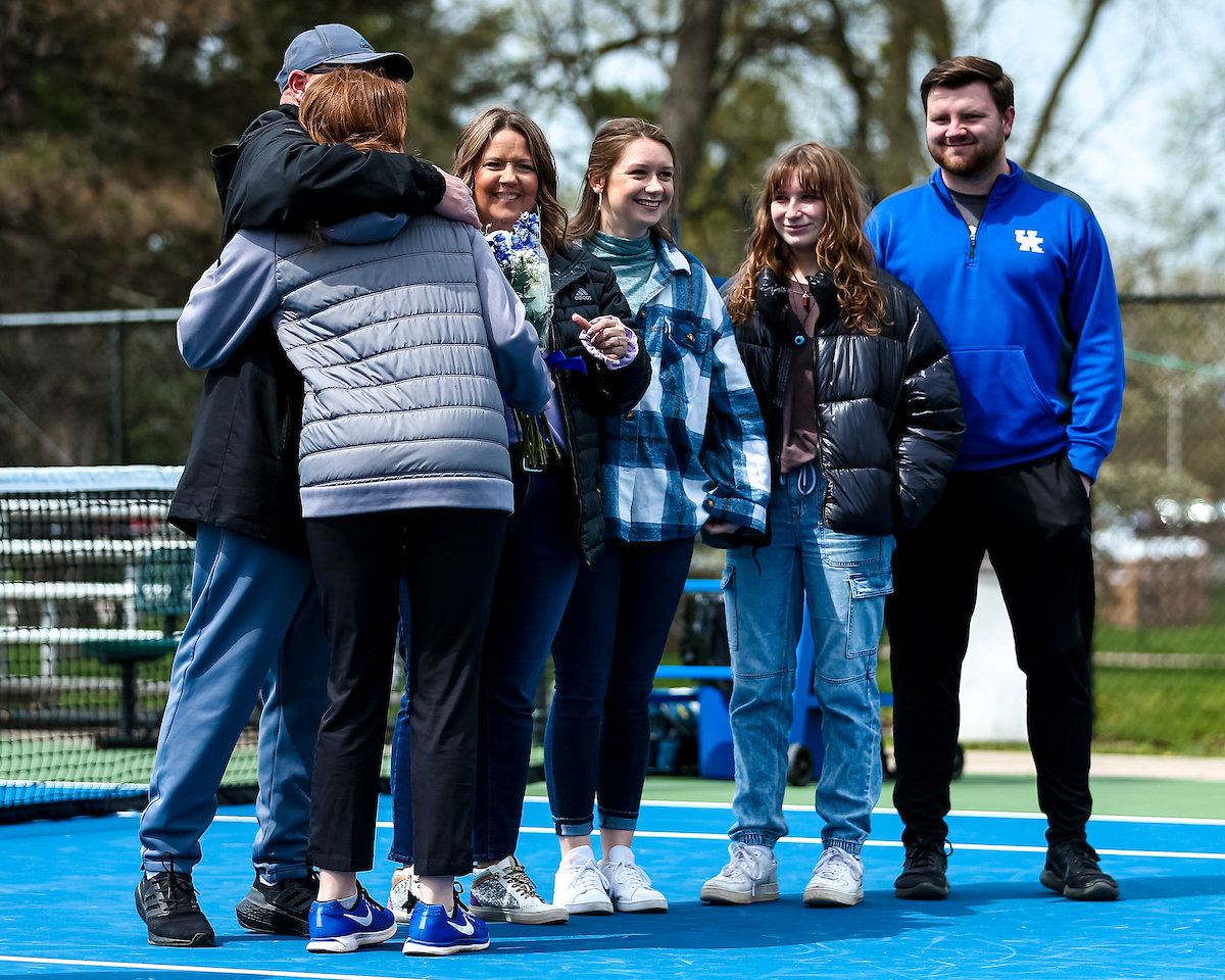 Senior Day.

Kentucky vs Mississippi State women’s tennis.

Photo by Eddie Justice | UK Athletics