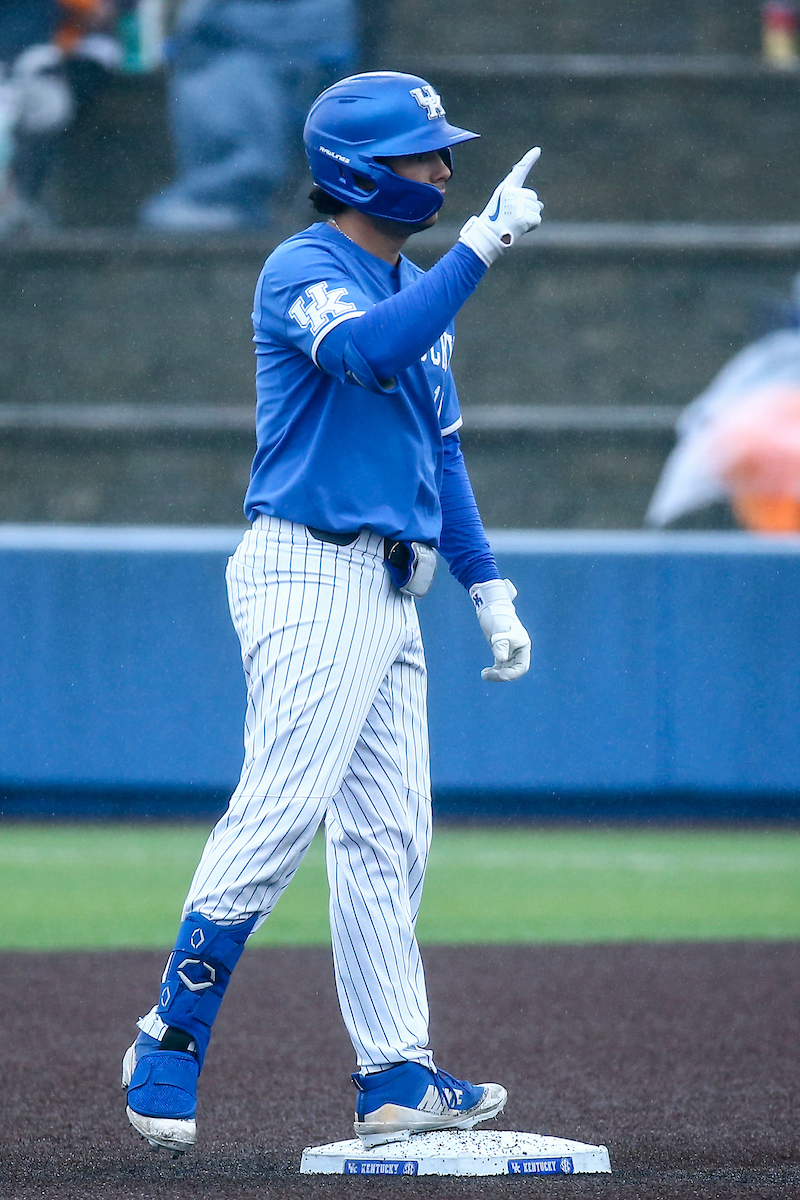 Hunter Jump.

Kentucky loses to Tennessee 7-2.

Photo by Sarah Caputi | UK Athletics