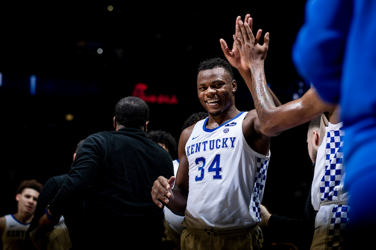 Oscar Tshiebwe.

Kentucky beat Missouri 83-56.

Photos by Chet White | UK Athletics