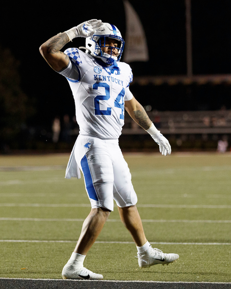 Chris Rodriguez Jr.

Kentucky beats Vandy, 34-17.

Photo by Elliott Hess | UK Athletics
