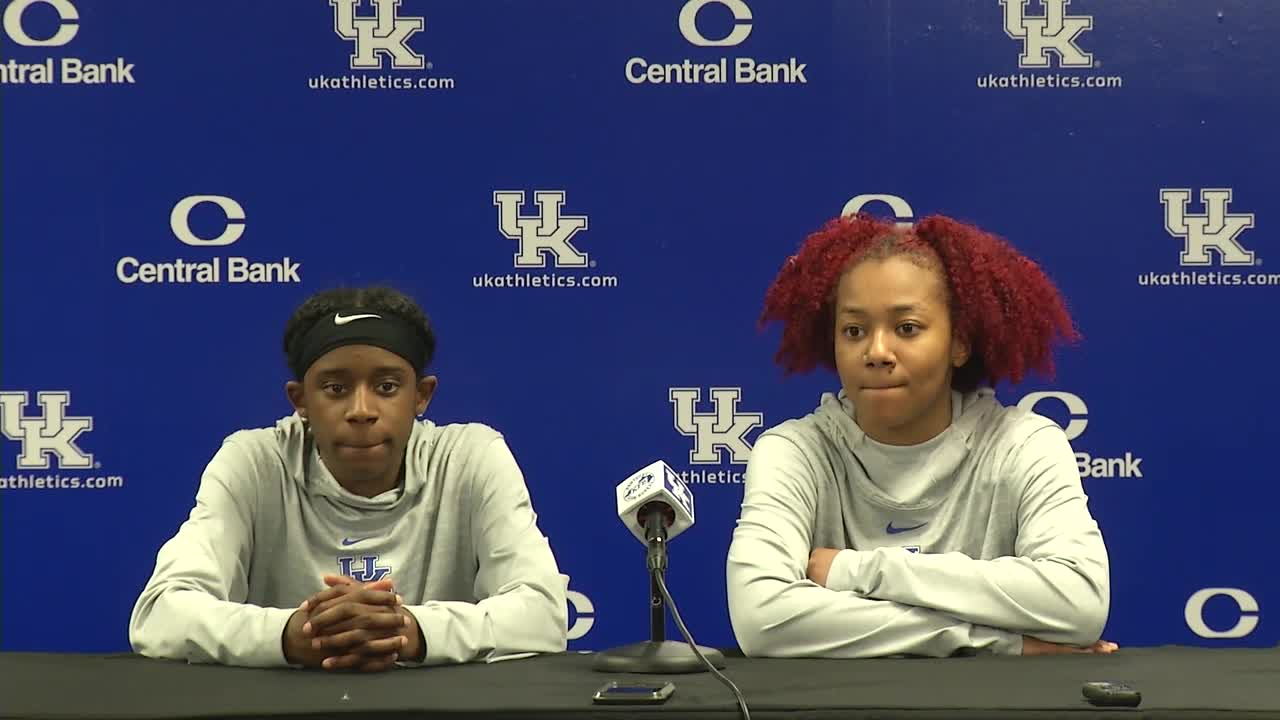 WBB: Patterson and Roper - Florida Postgame