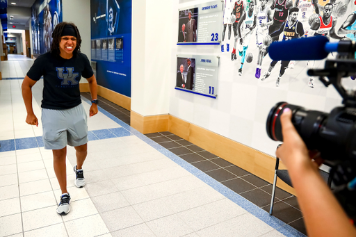 Amber Smith.

Kentucky WBB 2022-23 newcomer move in.

Photo by Eddie Justice | UK Athletics