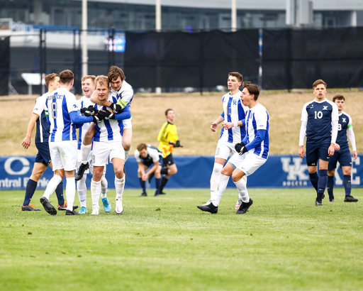 Eythor Bjorgolfsson. 

Kentucky beats Xavier 2-1.

Photo by Eddie Justice | UK Athletics