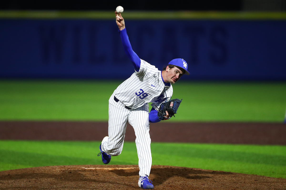 HUNTER RIGSBY.

Kentucky beat Appalachian State 7-3.

Photo by Elliott Hess | UK Athletics