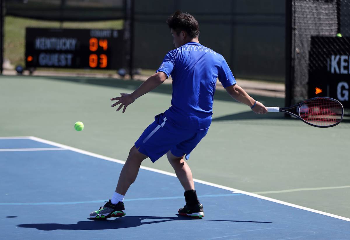 KENTO YAMADA
The University of Kentucky men's tennis team faces South Carolina on Sunday, March 18, 2018 at The Boone Tennis Center. 

Photo by Britney Howard | UK Athletics