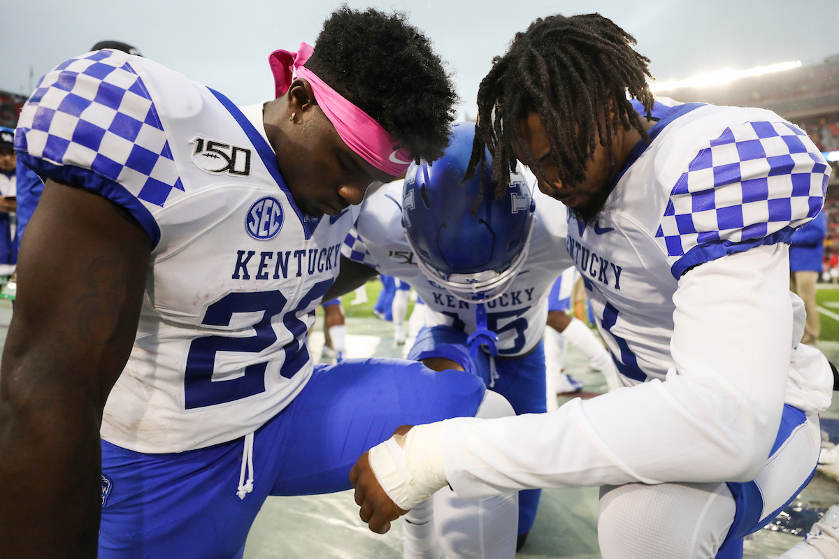 Kentucky falls to Georgia 21-0.

Photo by Chet White | UK Athletics