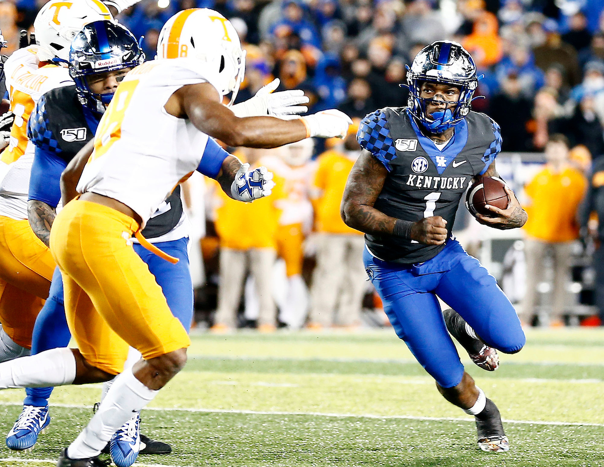 Lynn Bowden
Kentucky falls to Tennessee 17-13. 

Photo by Britney Howard | Staff