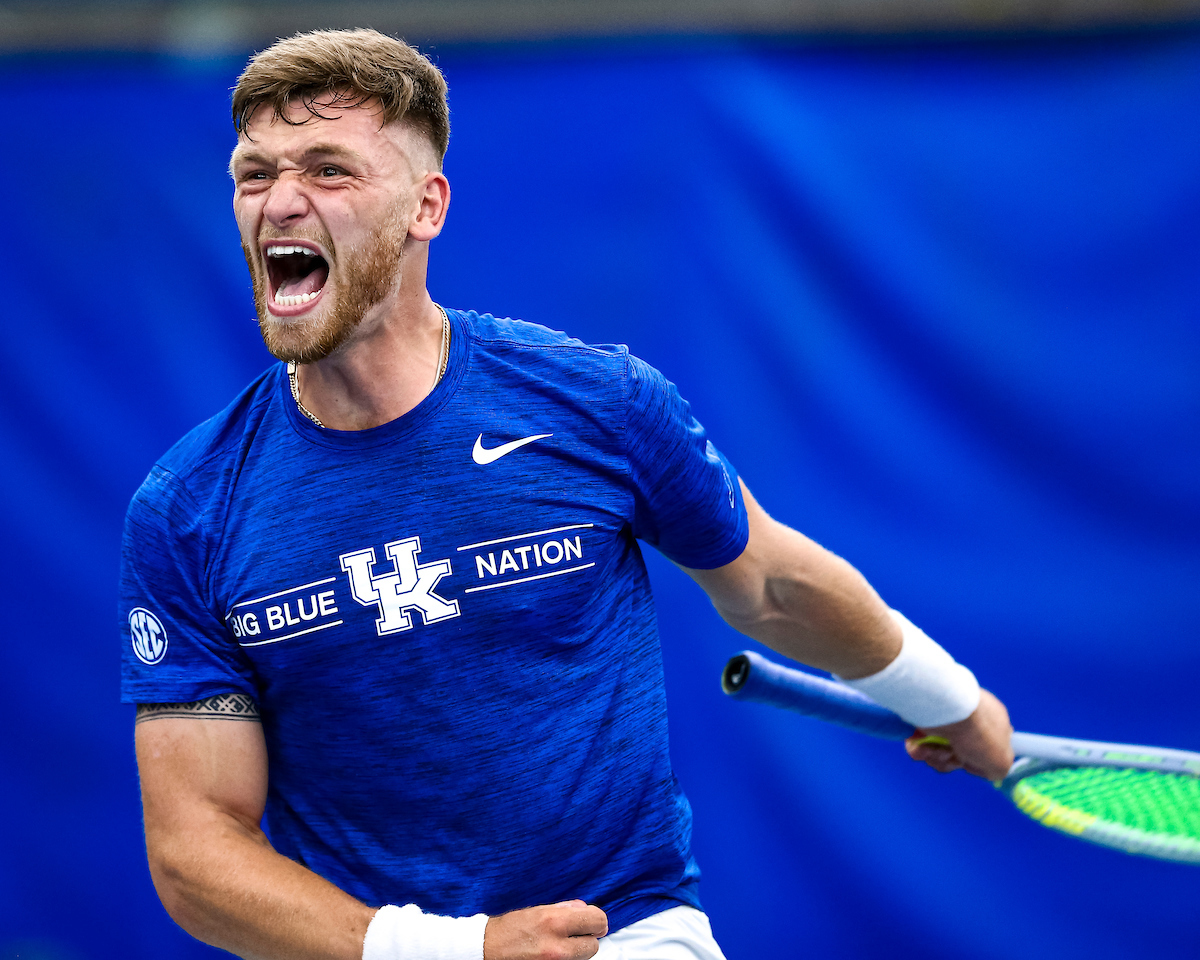 Millen Hurrion. Celebration.

Kentucky beats NorthWestern University during the 2nd round of the NCAA tournament.

Photo by Eddie Justice | UK Athletics
