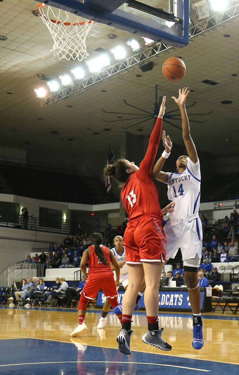 Tatyana Wyatt. 

UK beats to Sacred Heart University 71-43. 


Photo By Ty Westerman | UK Athletics