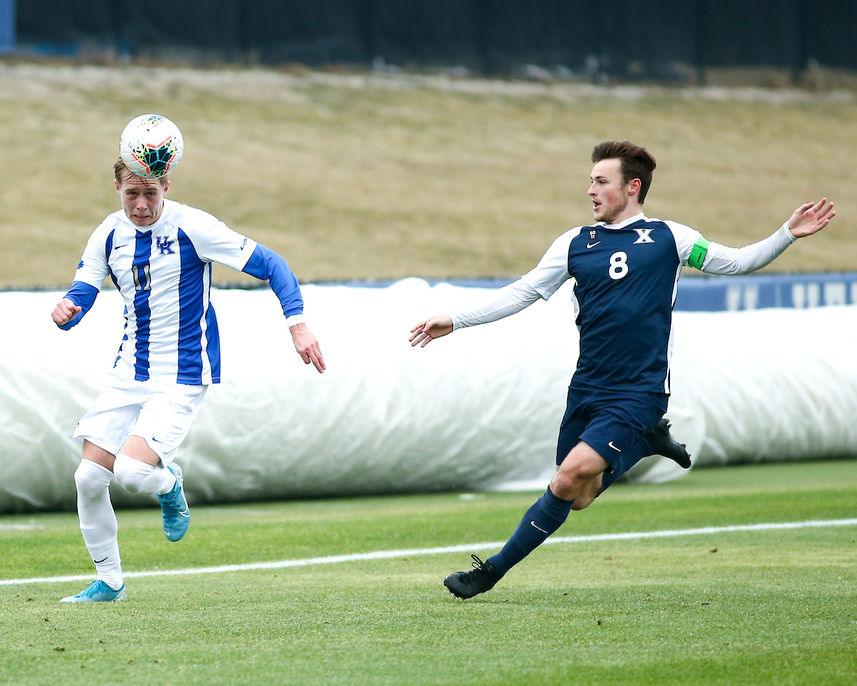 Mason Visconti.

Kentucky beats Xavier 2-1.

Photo by Eddie Justice | UK Athletics