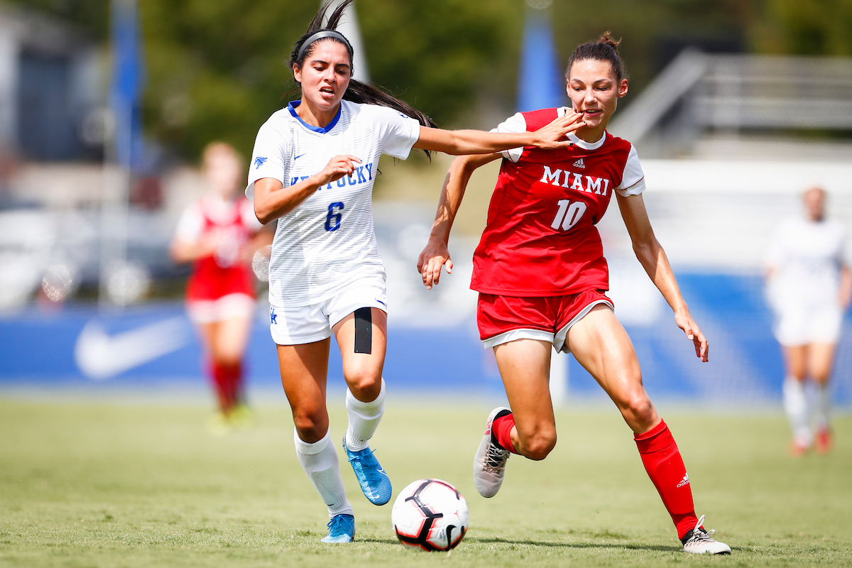 Miranda Jimenez.

UK beat Miami (OH) 3-0 on Senior Day.

Photo by Chet White | UK Athletics