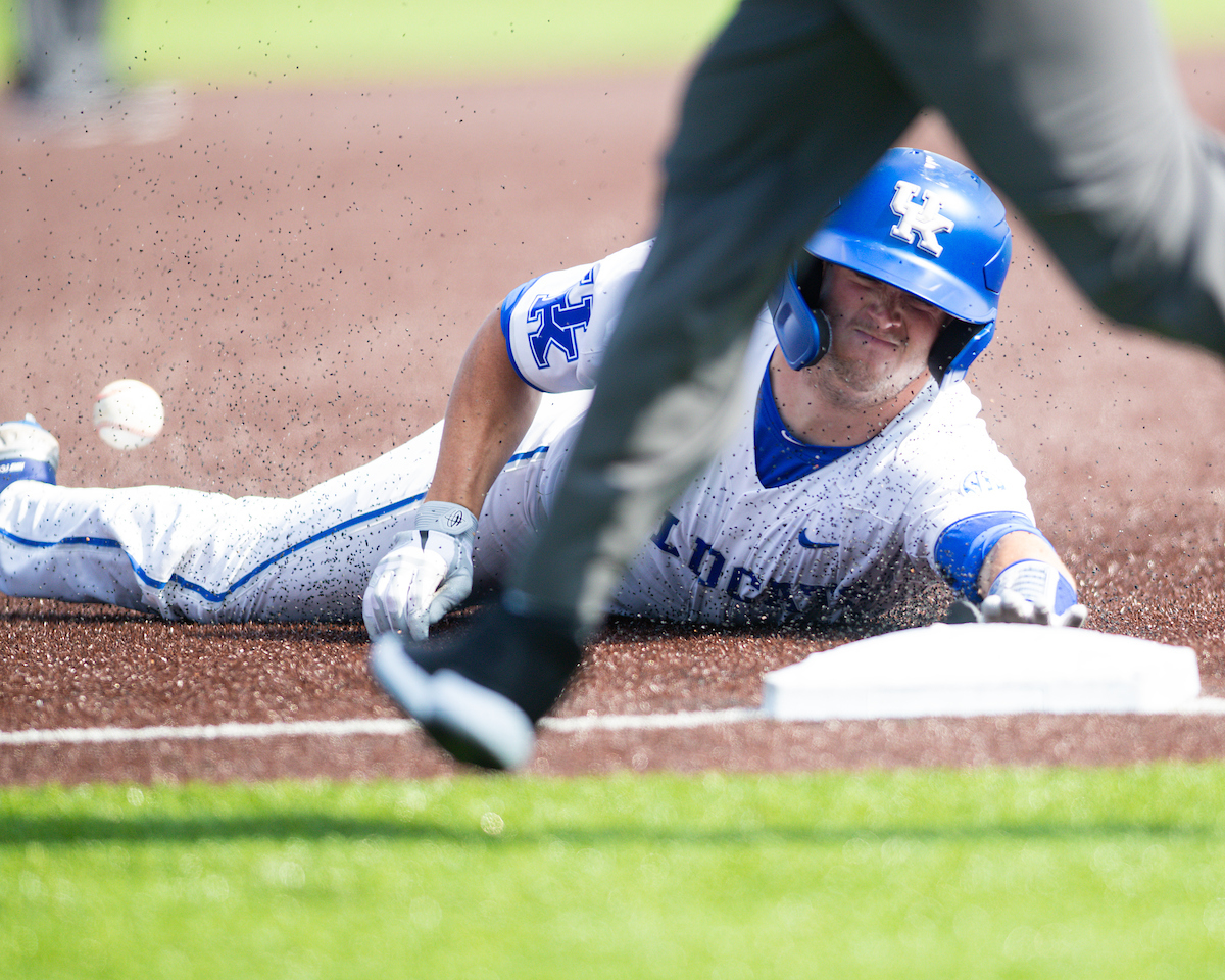 Cam Hill.

Kentucky beats Alabama 11 - 0

Photo by Grant Lee | UK Athletics