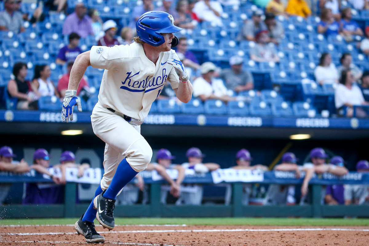 Nolan McCarthy.

Kentucky defeats LSU 7-2.

Photo by Sarah Caputi | UK Athletics