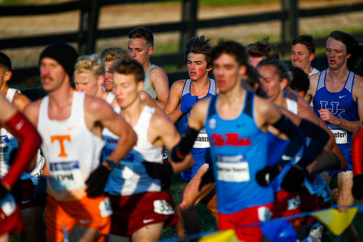 Shane Williams.

2019 SEC Cross Country Championships.

Photo by Isaac Janssen | UK Athletics