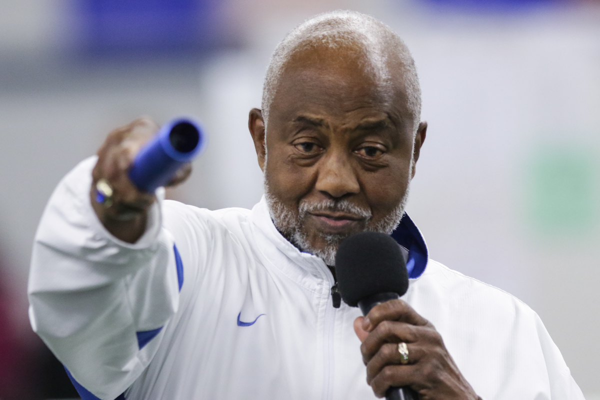 Jim Green. 

Day two of the Jim Green invitational

Photo by Eddie Justice | UK Athletics