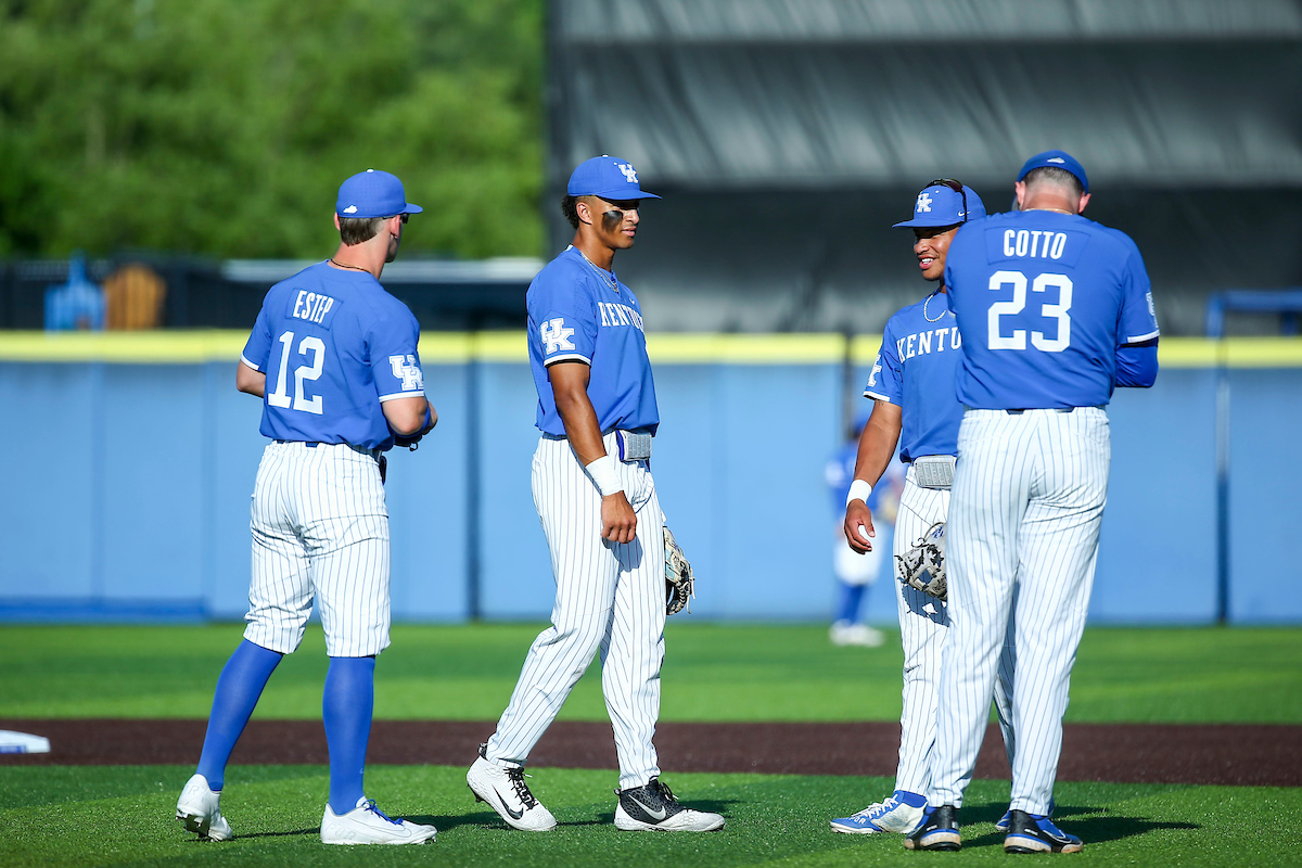 Chase Estep. Ryan Ritter. Daniel Harris IV. Magdiel Cotto.

Kentucky defeats Tennessee Tech 13-0.

Photo by Sarah Caputi | UK Athletics