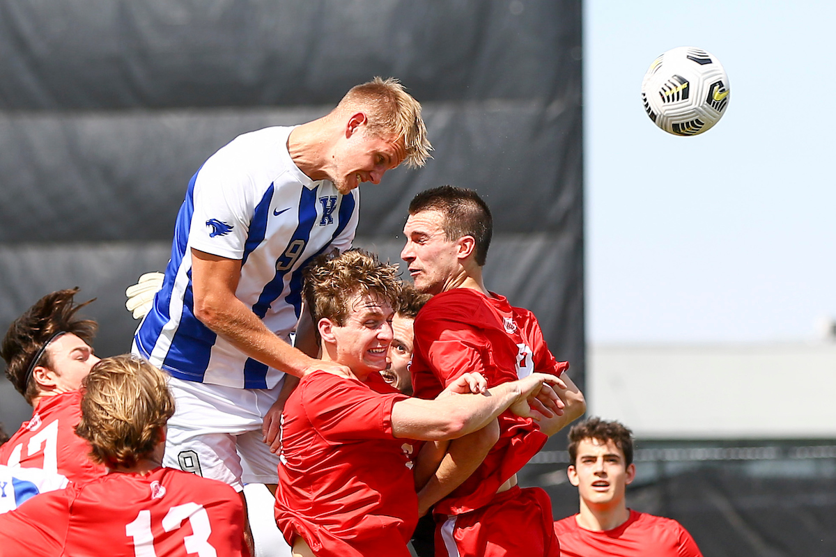Eythor Bjorgolfsson.

Kentucky loses to Bradley 2-1.

Photo by Grace Bradley | UK Athletics