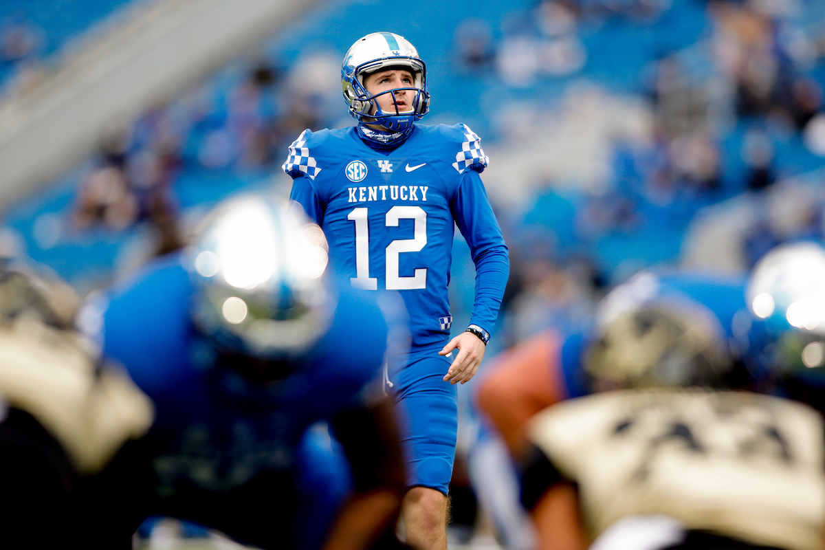 Chance Poore.

UK beat Vandy 38-35.

Photo by Chet White | UK Athletics