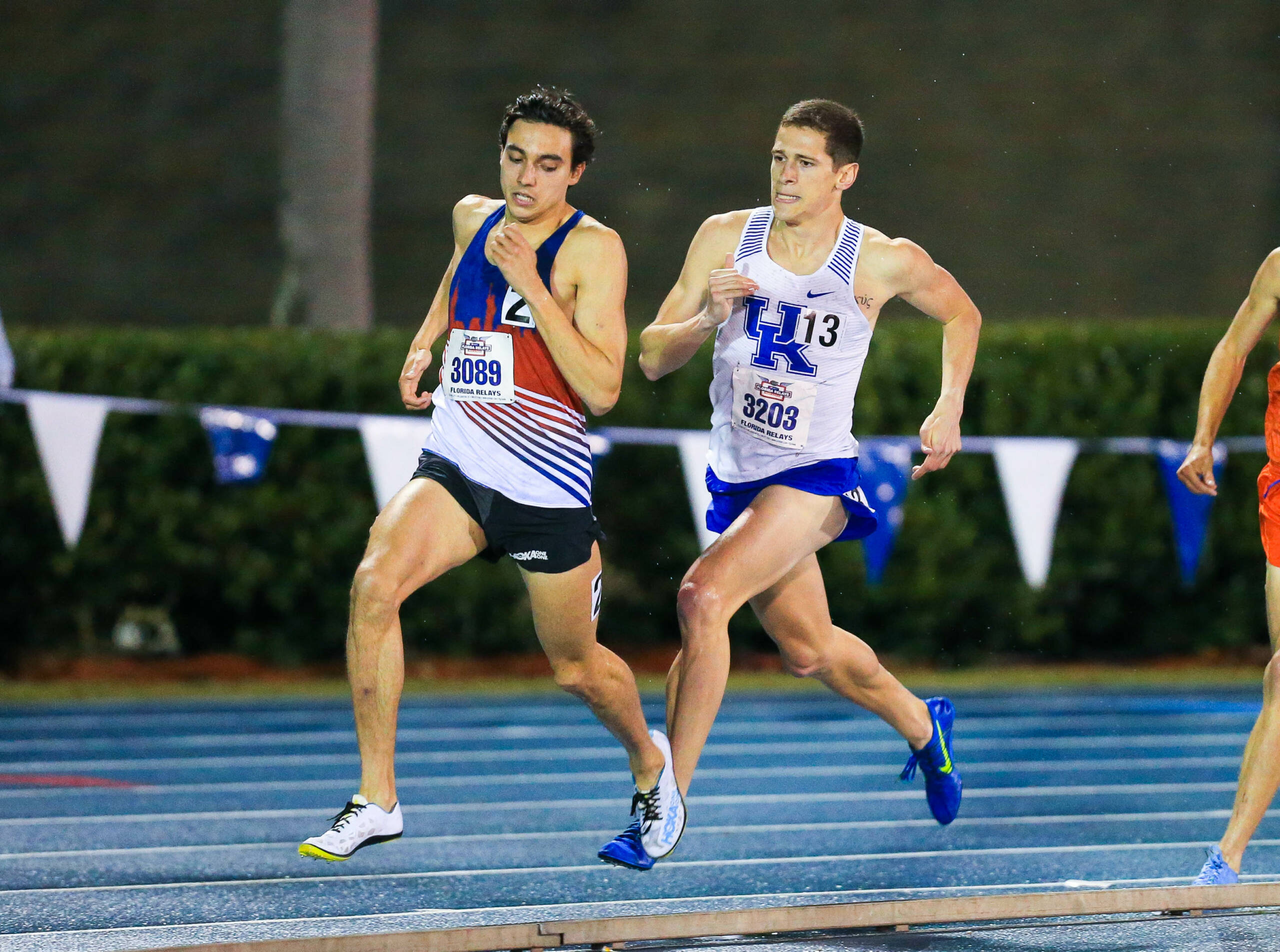The Kentucky Wildcats compete in the Florida Relays on Friday, March 30, 2018 in Gainesville, Fla. (Photo by Matt Stamey)  