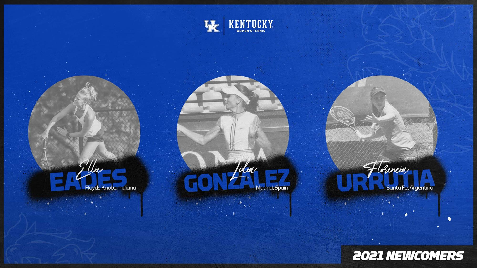 UK Women’s Tennis Adds Three Newcomers for 2021-22 Season