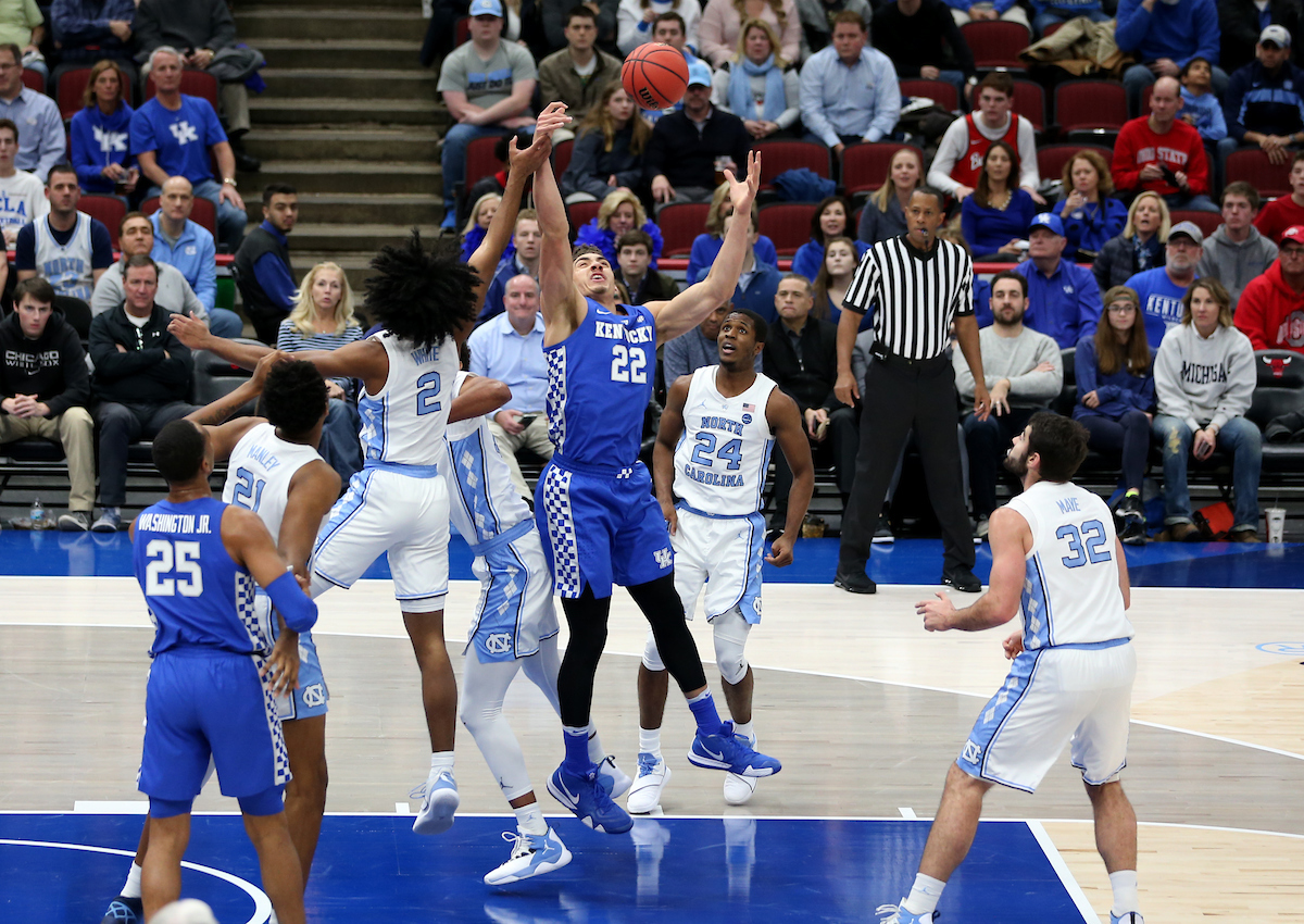 Reid Travis. 

UK beats to UNC 80-72. 


Photo By Barry Westerman | UK Athletics