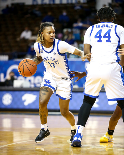 Jazmine Massengill. 

Kentucky beats Mizzou 61-55.

Photo by Eddie Justice | UK Athletics