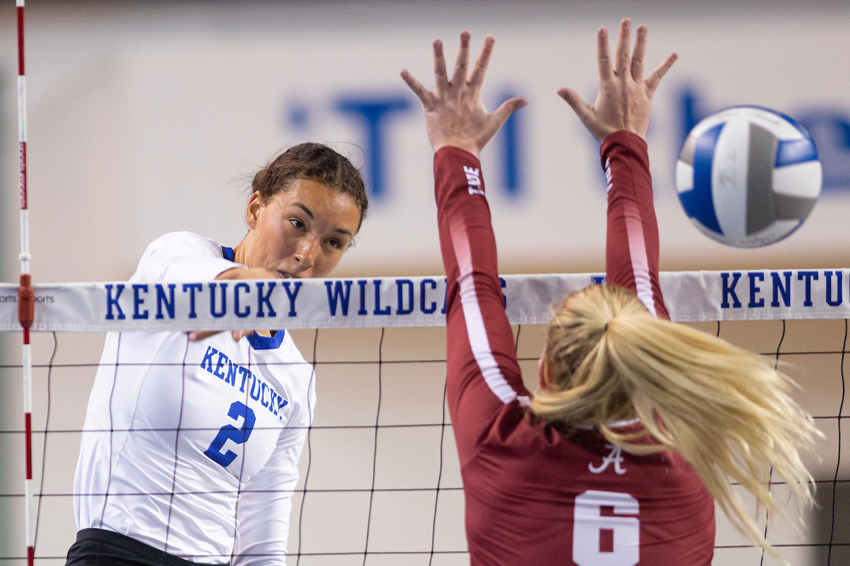Madi Skinner.

Kentucky sweeps Alabama 3 - 0

Photo by Grant Lee | UK Athletics