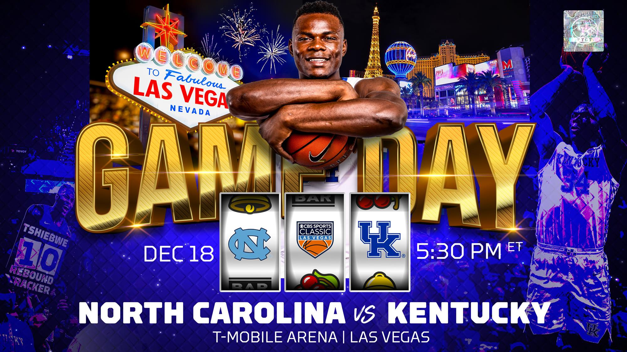 Kentucky Hoping to Bounce Back, Facing North Carolina in Las Vegas