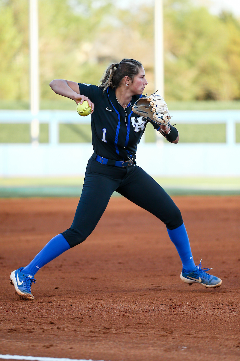 Miranda Stoddard.

UK beats NKU 14-0.

Photo by Abbey Cutrer | UK Athletics