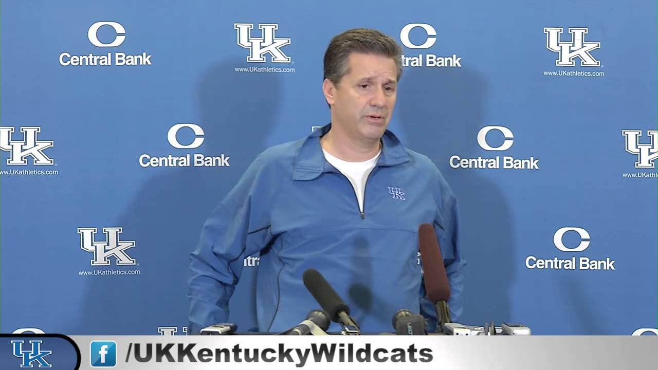 Kentucky Wildcats TV- Coach Calipari - Pre- Texas A&M Press Conference