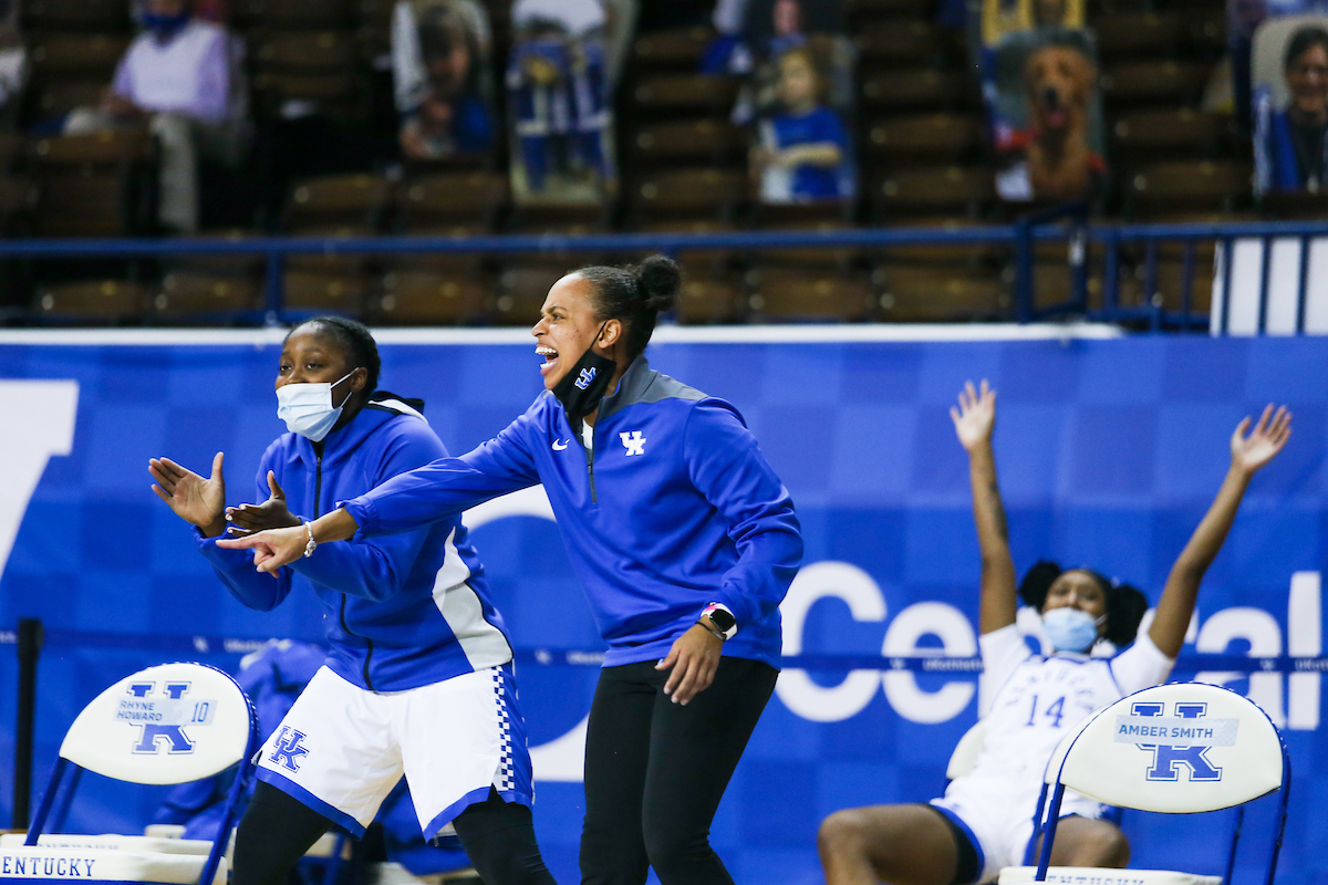 Amber Smith.

Kentucky beats Indiana 72-68.

Photo by Hannah Phillips | UK Athletics