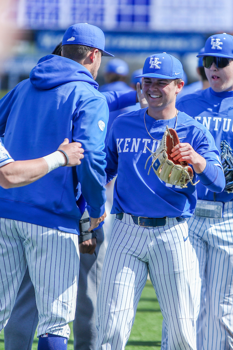 Evan Byers.

Kentucky defeats High Point 14-3.

Photo by Sarah Caputi | UK Athletics