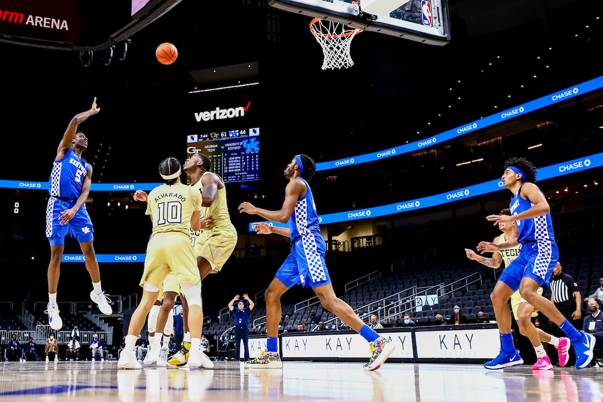 Terrence Clarke.

Kentucky falls to Georgia Tech 79-62 at State Farm Arena in Atlanta, Ga., on Sunday, December 6, 2020.

Photo by Chet White | UK Athletics